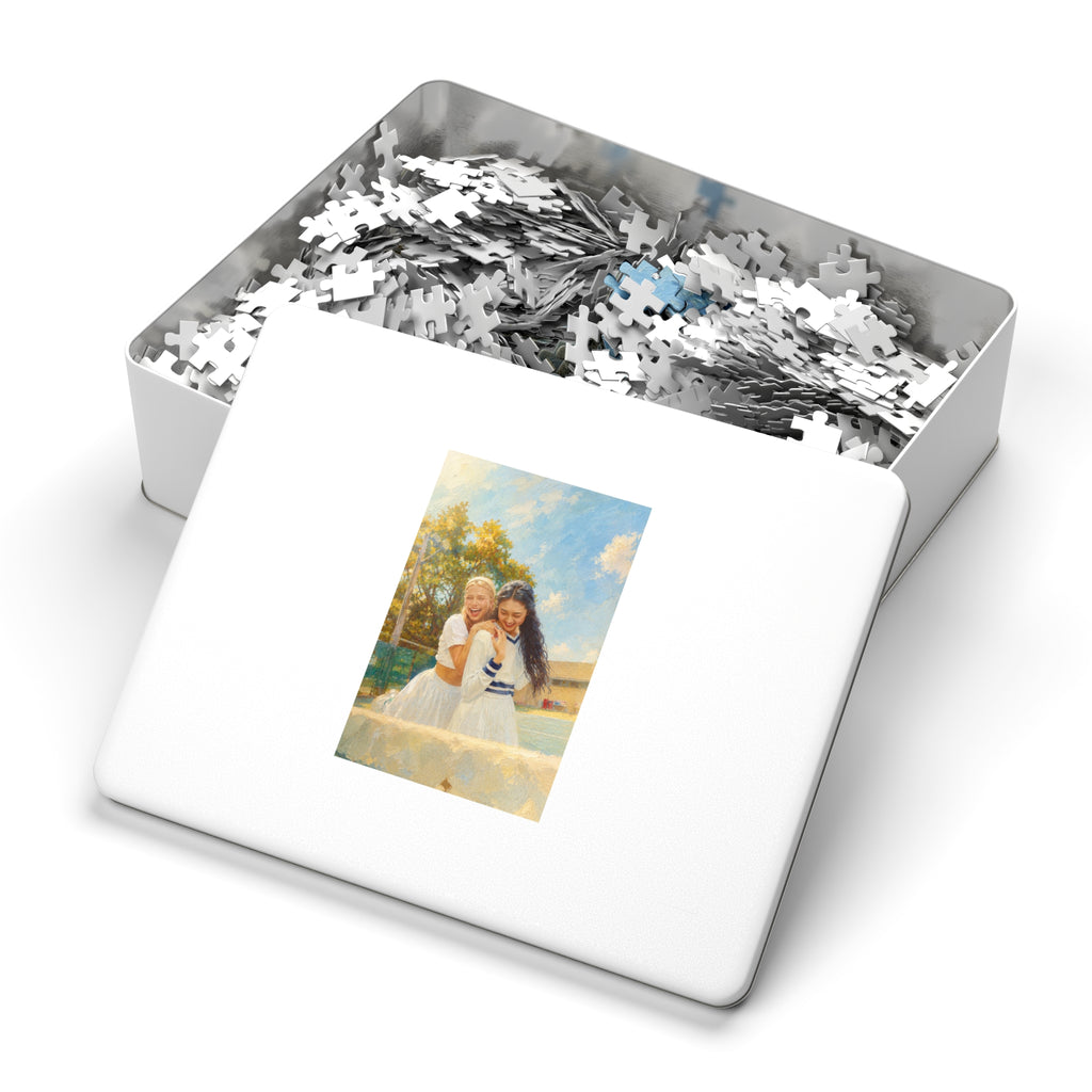 Custom Oil Painting Portrait from Your Photo - Puzzle