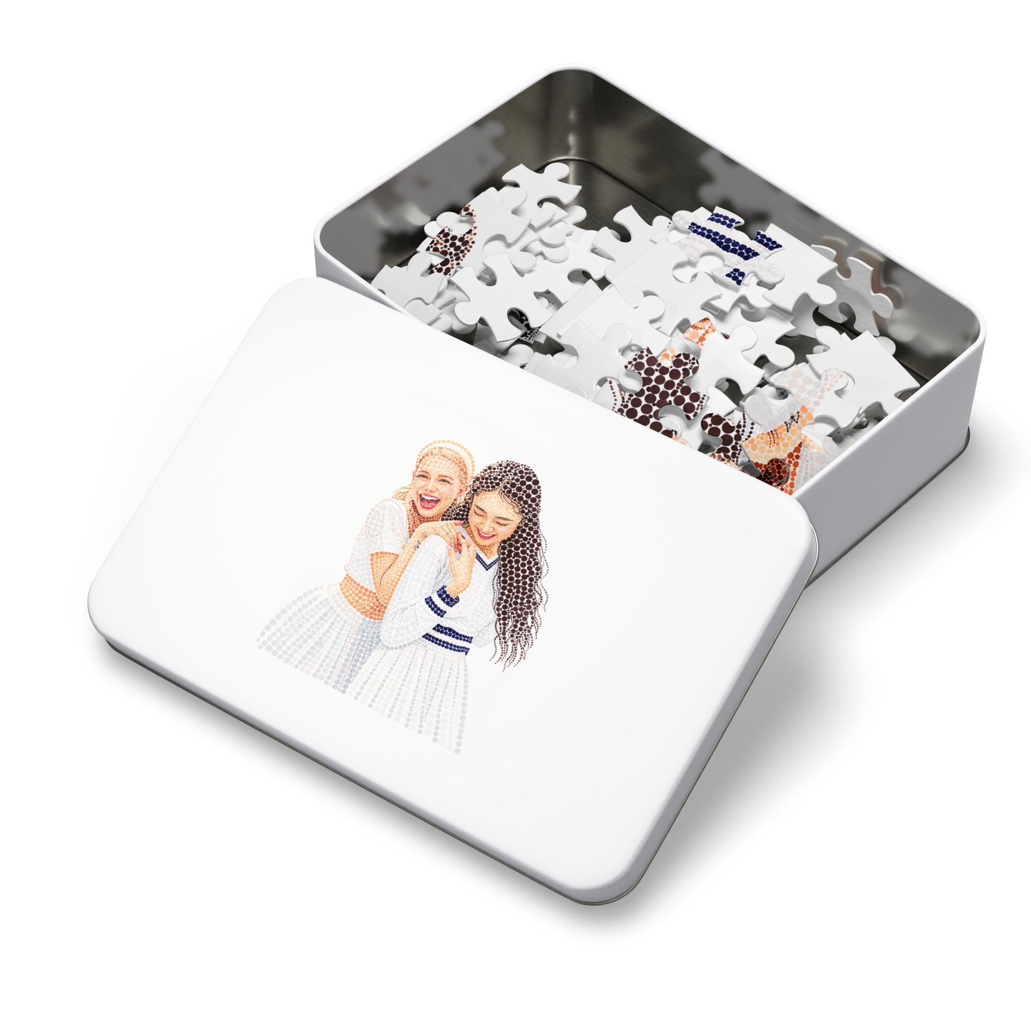 Custom Dots Portrait from Your Photo - Puzzle