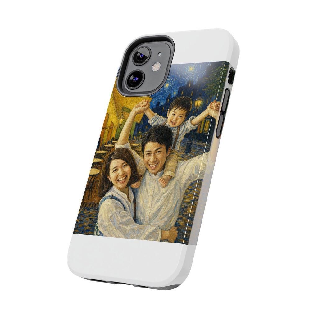 Custom Van Gogh Cafe Portrait from Your Photo - Phone Case (No Date)