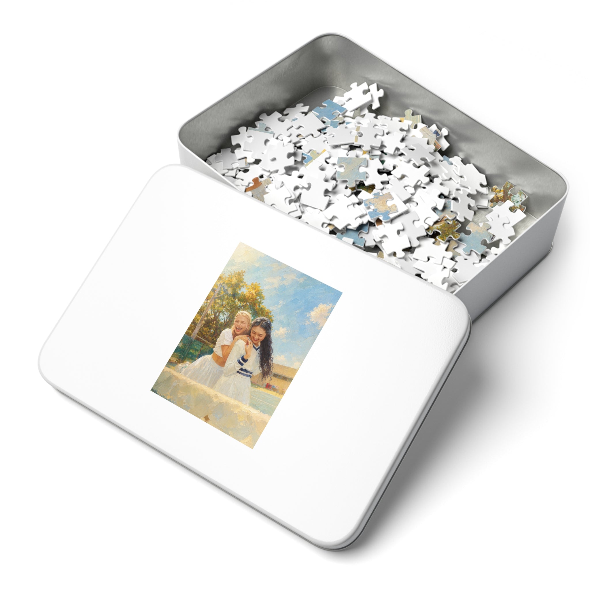 Custom Oil Painting Portrait from Your Photo - Puzzle