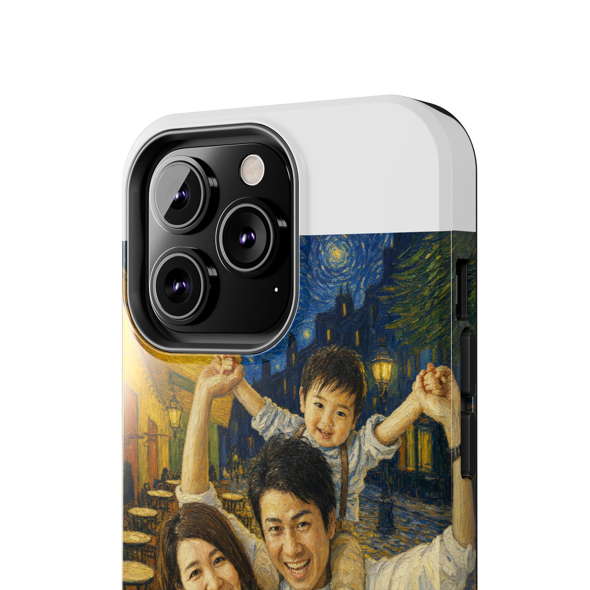 Custom Van Gogh Cafe Portrait from Your Photo - Phone Case (No Date)