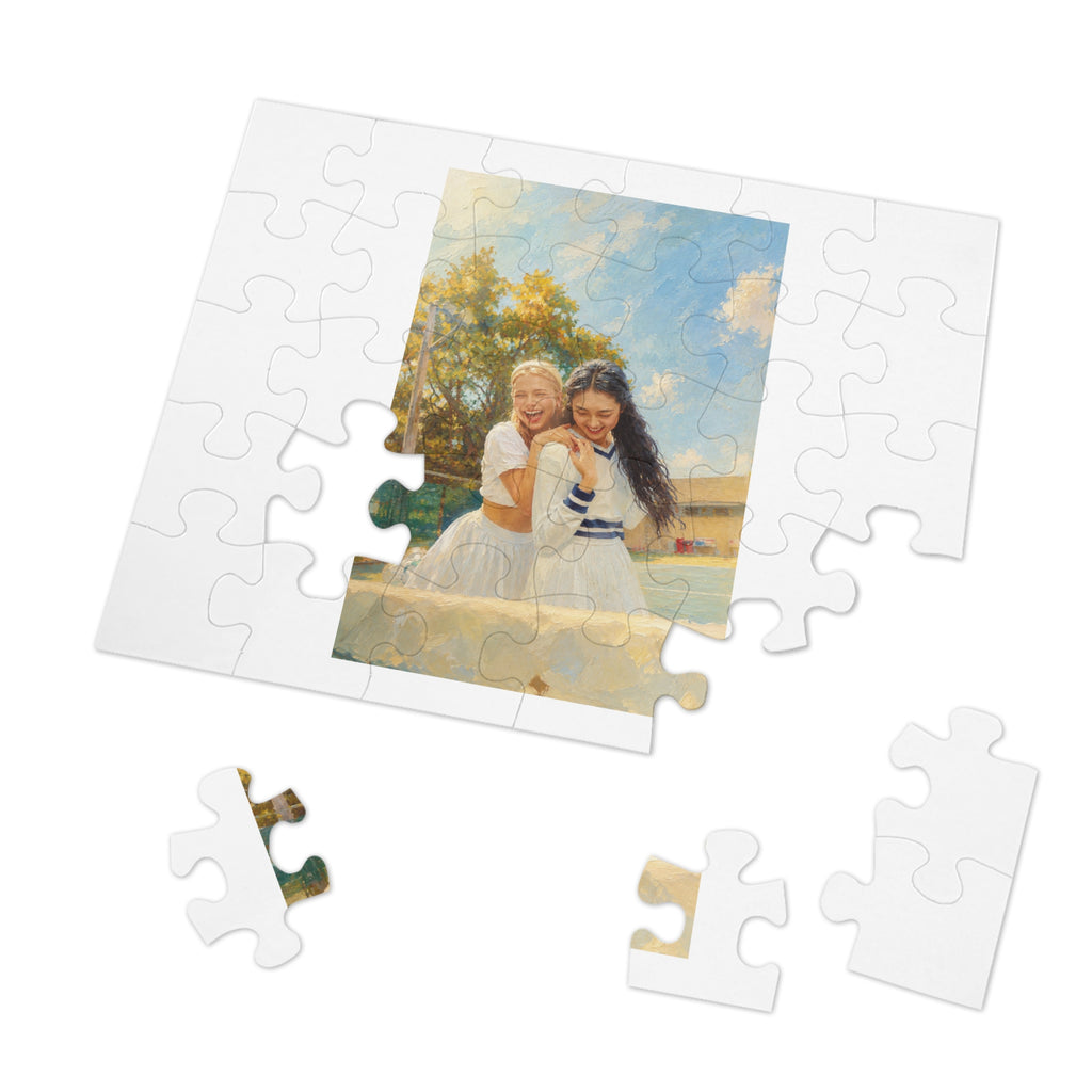 Custom Oil Painting Portrait from Your Photo - Puzzle