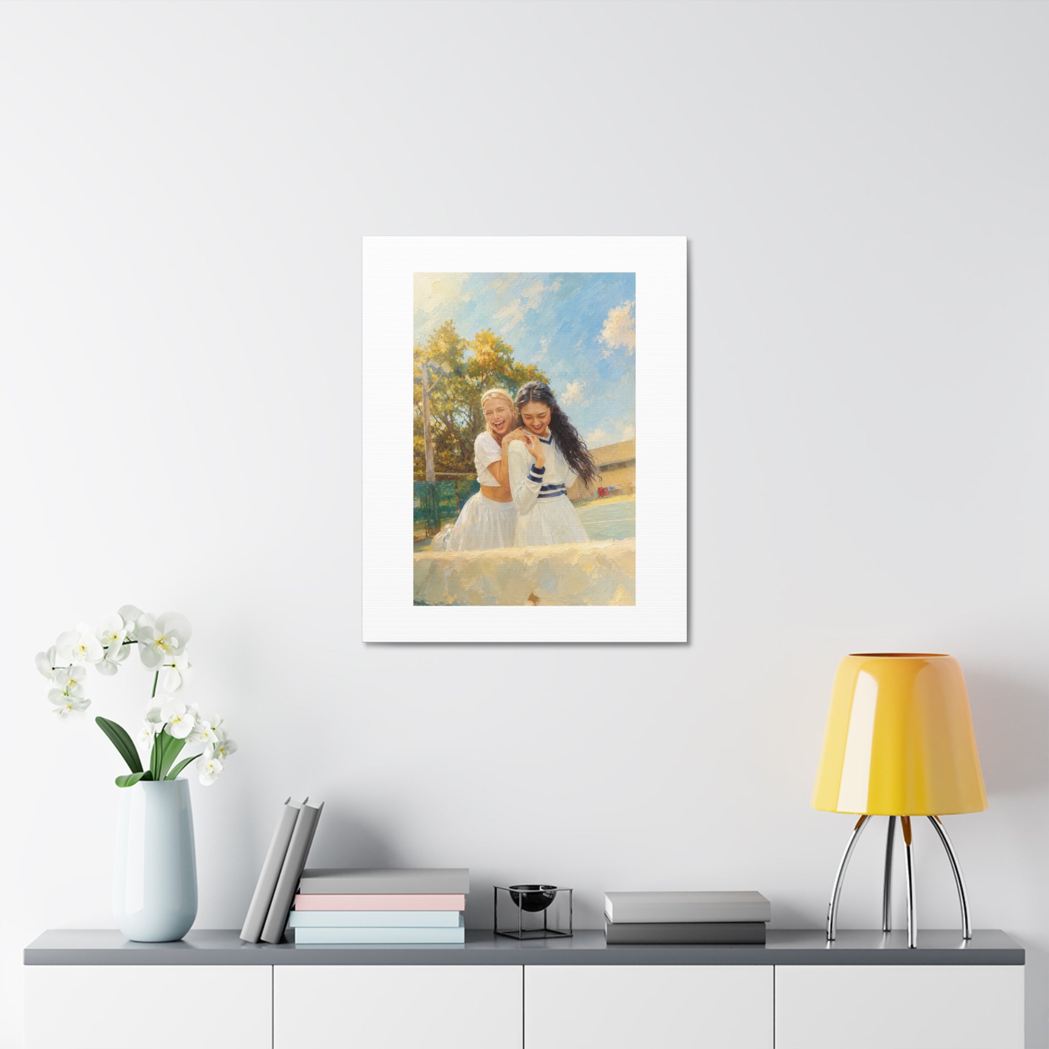 Custom Oil Painting Portrait from Your Photo - Canvas Print