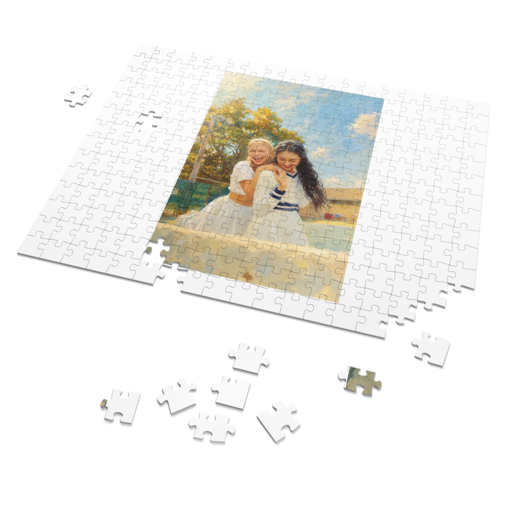 Custom Oil Painting Portrait from Your Photo - Puzzle