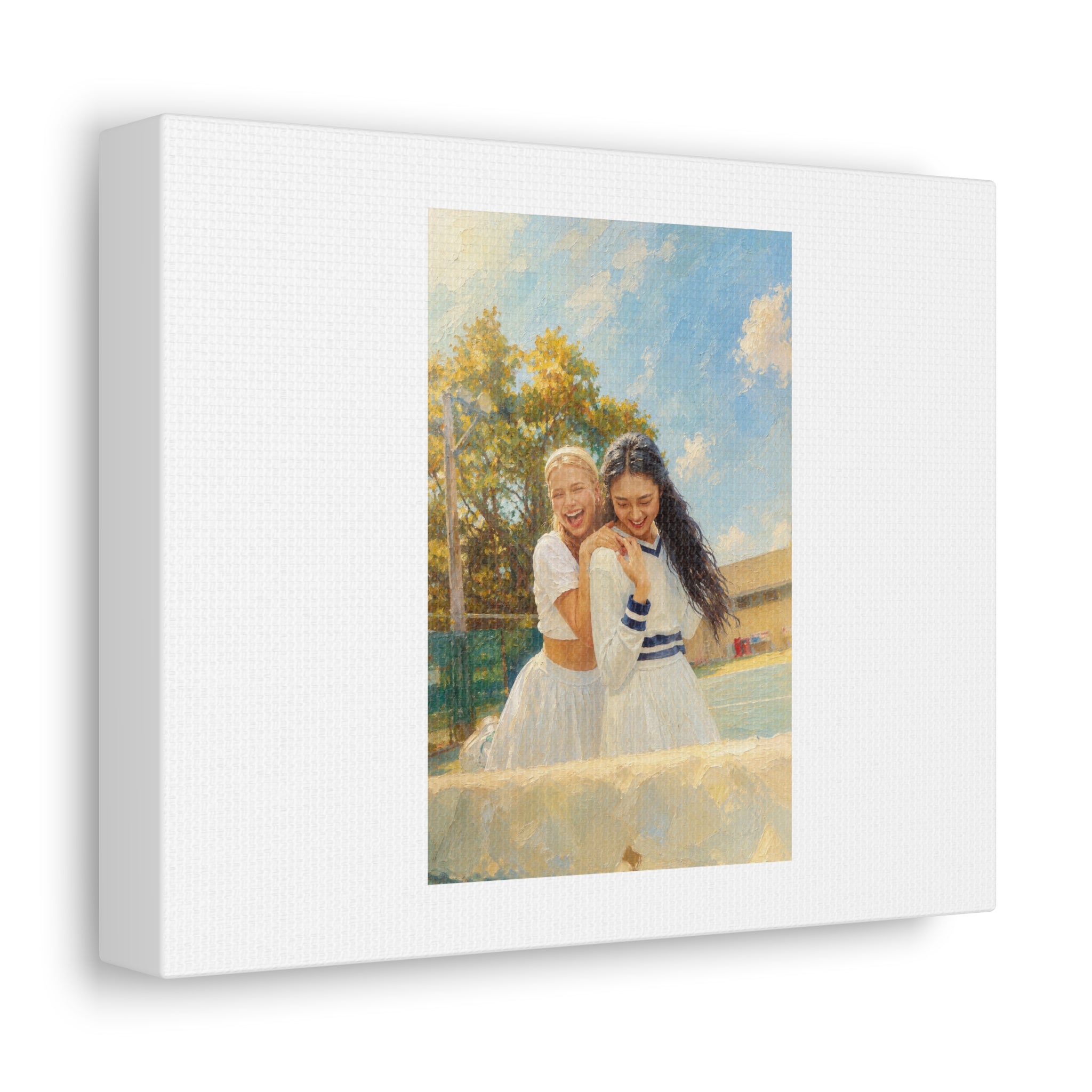 Custom Oil Painting Portrait from Your Photo - Canvas Print
