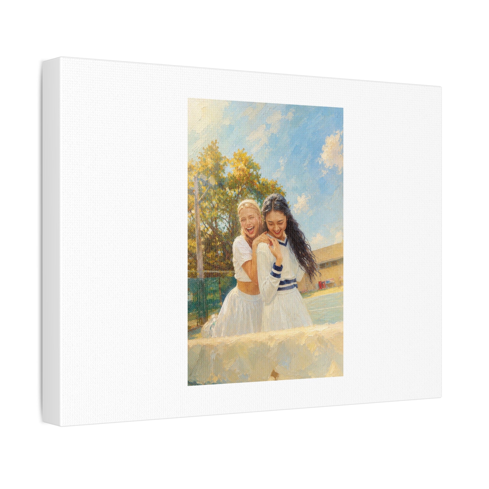 Custom Oil Painting Portrait from Your Photo - Canvas Print