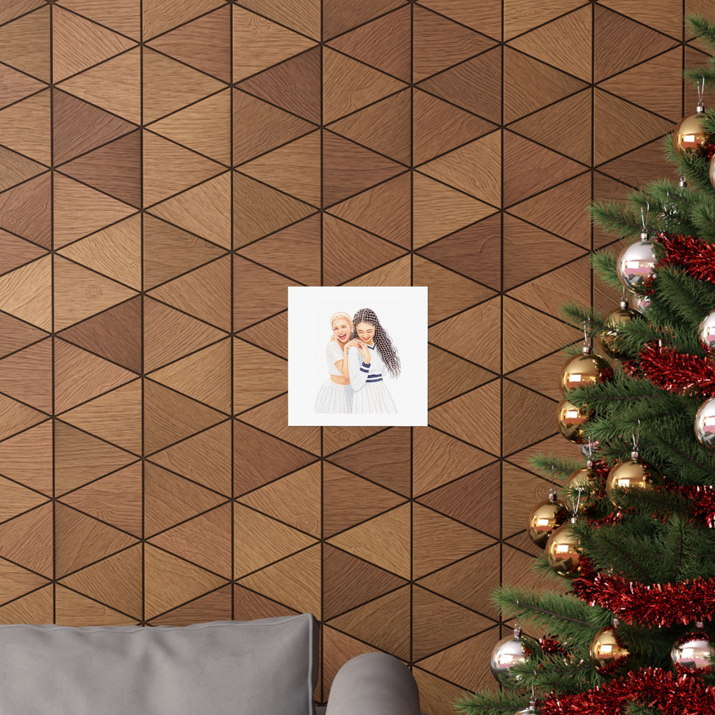 Custom Dots Portrait from Your Photo - Poster